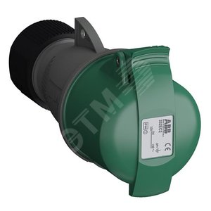 Розетка кабельная Easy&Safe 332EC2,32А,3P+E,IP44,2ч|2CMA102036R1000| ABB