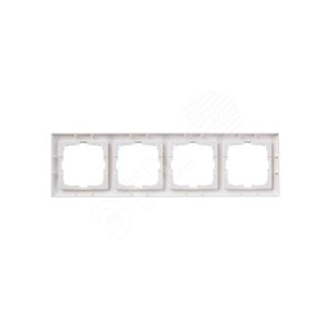 ABB Basic 55 Альп. белый Рамка 4-ая | 1725-0-1482 | 2CKA001725A1482 | ABB - фото 4