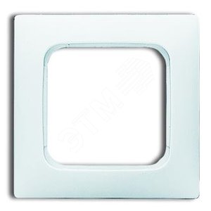 Рамка 1-постовая для кабель-каналов, серия Reflex SI, альпийский белый | 1725-0-1539 | 2CKA001725A1539 | ABB - фото 2