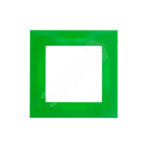 ABB Levit Зелёный / дымчатый чёрный Рамка 1-ая | 3901H-A05010 67W | 2CHH015010A6067 | ABB - фото 3