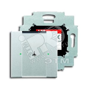 6125/01-83-500 Сенсор 1-кл. с коплером в компл., серебристый алюминий