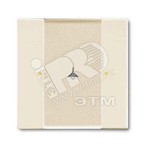 6125/02-82-500 Сенсор 1/2-кл. многофункциональный, слоновая кость | 6115-0-0217  | 2CKA006115A0217 | ABB