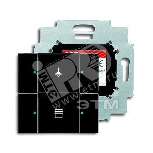 6126/01-81-500 Сенсор 2-кл. с коплером в комплекте, антрацит | 6116-0-0195  | 2CKA006116A0195 | ABB