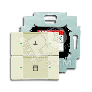 6126/01-82-500 Сенсор 2-кл. с коплером в комплекте, слоновая кость | 6116-0-0196  | 2CKA006116A0196 | ABB