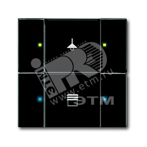 6126/02-885-500 Сенсор 2/4-кл. многофункциональный, черный бархат | 6116-0-0217  | 2CKA006116A0217 | ABB - ABB