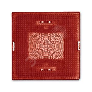 Линза красная для светового сигнализатора (IP44), серия Allwetter 44 | 1565-0-0209  | 2CKA001565A0209 | ABB - фото 2