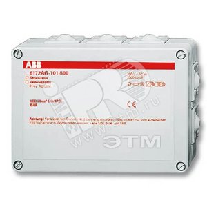 Релейный 2-х канальный/активатор жалюзи (2х10 А Cos Fi 0.5/1х4 А Cos Fi 0.5) AP - ABB