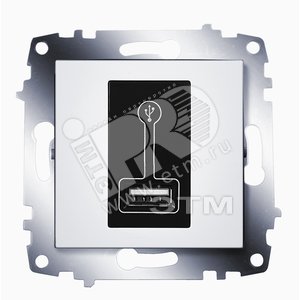 Cosmo Устройство зарядное USB 500 мА белое - ABB