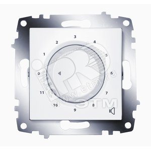 Cosmo Звукорегулятор белый (619-010200-261) - ABB