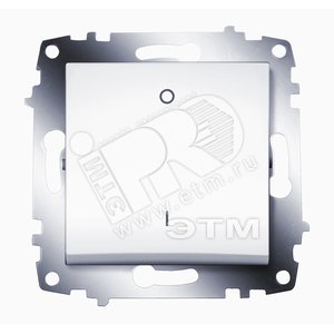 Cosmo Выключатель двухполюсный белый - ABB