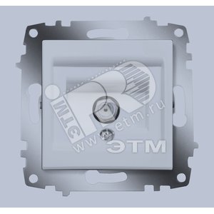 Cosmo Розетка спутниковая (F разъем) алюминий - ABB