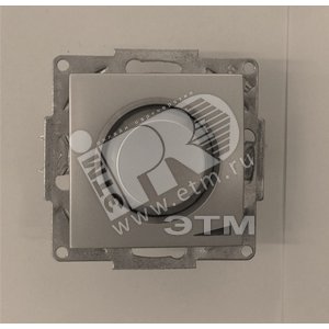 Cosmo Диммер поворотный 800 Вт с подсветкой титаниум (619-011400-192) - ABB