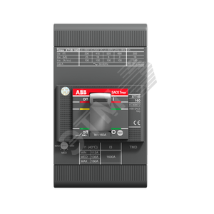 Выключатель автоматический XT1C 160 TMD 20-450 3p F F (1SDA080826R1) 2