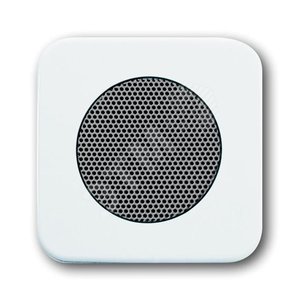 Плата центральная (накладка) для громкоговорителя 8223 U, серия Reflex SI, цвет альпийский белый - ABB