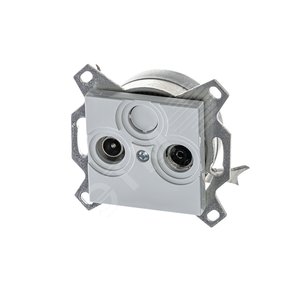 ABB Levit Серый Розетка TV-R оконечная | 5011H-A03503 16W | 2CHH083503A6016 | ABB - фото 2