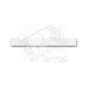 Планка нижняя priOn белое стекло (6310-0-0153) - ABB