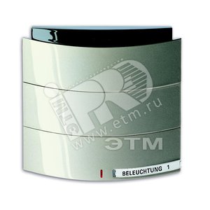 6320/10-79-500 Сенсор 1/2-кл. с ИК-приемником, triton, шампань металлик | 6320-0-0006  | 2CKA006320A0006 | ABB