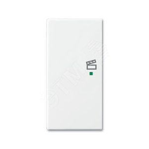 SRS-2-L-94 Клавиша двойная левая free@home, сцена, Basic 55, цвет альпийский белый (SRS-2-L-94) - фото 2