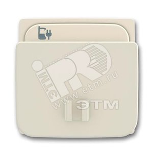 Плата центральная (накладка) 6478-92-507 для блока питания micro USB - 6474 U, basic55, слоновая кос