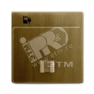 Династия Плата центральная (накладка) 6478-82 для блока питания micro USB - 6474U латунь античная (6478-840-500) - ABB