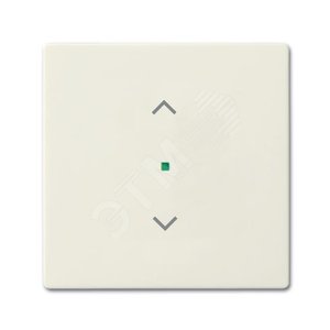 Клавиша одинарная free@home, жалюзи, future, цвет chalet-белый|6220-0-0586| ABB - ABB