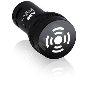 Зуммер CB1-620B с непрерывным сигналом, без подсветки, чёрный, 24 В AC/DC|1SFA619600R6206| ABB - фото 2