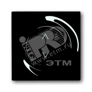 IMPULS Центр.плата с клав. для выкл. Буш-Жалюзи контроль 6411U, 6411U/S,черн.бриллиант