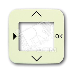 Плата центральная (накладка) для таймера 6455, 6456, серия Busch-Duro 2000 SI, цвет слоновая кость | 6430-0-0285 | 2CKA006430A0285 | ABB