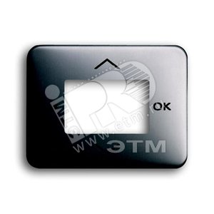 Накладка таймера 6455,6456 alpha платина