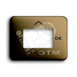 Накладка таймера 6455,6456 alpha бронза