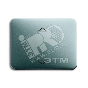 Клавиша для выключателя Буш-Жалюзиконтроль 6411U-101,6411U/S-101,6418,реле 6402U, alpha титан - ABB
