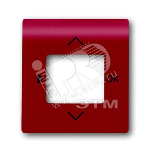 Плата центральная (накладка) для таймера 6455, 6456, серия impuls, цвет бордо/ежевика | 6430-0-0347 | 2CKA006430A0347 | ABB