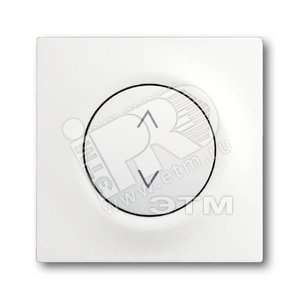 Клавиша для механизма электронного выключателя Busch-Jalousiecontrol , серия impuls, цвет белый бархат | 6430-0-0379  | 2CKA006430A0379 | ABB