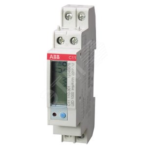 Счетчик 1фаз,1тар,акт.эн,1кл, 5(40)А - ABB