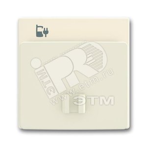 Плата центральная (накладка) 6478-82 для блока питания micro USB - 6474 U, Future, слоновая кость