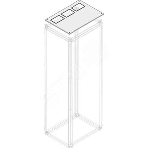 Панель верх.для фланцев TZ 500х500(ШхГ) 2