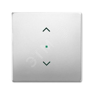 Клавиша одинарная free@home, жалюзи, future, цвет сталь|6220-0-0535| ABB - ABB