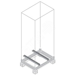 Профиль поперечный Г=800 для монтажа трансформаторов(2шт) (EB8102) 2