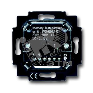 Механизм клавишного светорегулятора для люминесцентных ламп с ЭПРА, 700 Вт, 50мА, 1-10 В | 6550-0-0042  | 2CKA006550A0042 | ABB