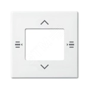 Накладка для сенсора 6108/60-500, Basic 55, цвет альпийский белый 6108/61-866-500 (6155-0-0115) - ABB