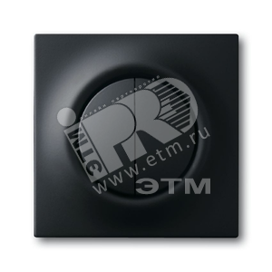 Клавиша для светорегулятора 6565 U, серия impuls, цвет чёрный бархат | 6599-0-2977  | 2CKA006599A2977 | ABB