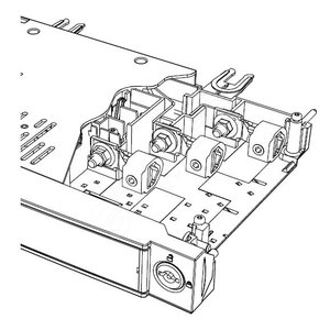 Кабельные зажимы для XR00 10-95мм (набор 3шт) | 1SEP408499R0001 | ABB 2