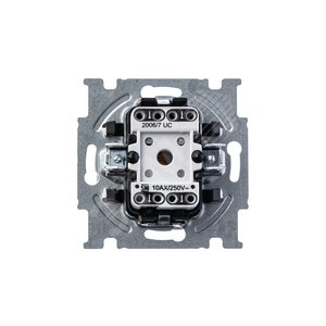 ABB Basic 55 Альп. белый Выключатель перекрёстный 1-клавишный | 1012-0-2145 | 2CKA001012A2145 | ABB - фото 3