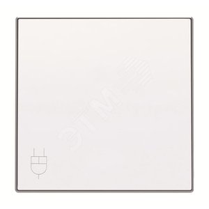 Накладка розетки с крыш.,SKY,ал.белый | 2CLA858810A1101 | ABB - фото 2