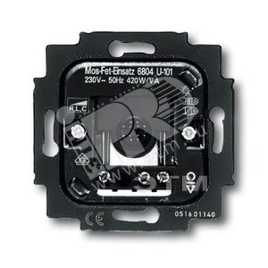 Механизм датчика движения Busch-W?chter 180 UP с МОП-транзистором для ламп накаливания и НВГЛ, 60-420 Вт | 6800-0-2219  | 2CKA006800A2219 | ABB - ABB