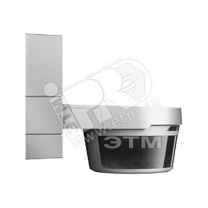 Датчик движения Busch-Wachter 280 MasterLINE IP55 с ИК-пультом серебро (6867 AGM-208-500) - ABB