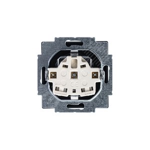 Розетка SCHUKO 16А 250В с защитными шторками, серия solo/future, цвет антрацит | 2013-0-5265 | 2CKA002013A5265 | ABB - фото 3