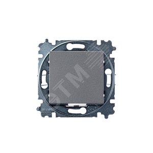 ABB Levit Сталь / дымчатый чёрный Выключатель 1-кл. | 3559H-A01445 69W | 2CHH590145A6069 | ABB - фото 5