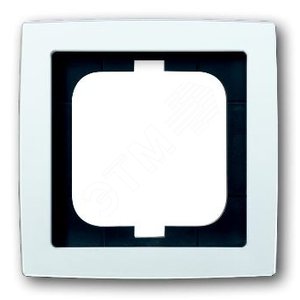 Рамка 1-постовая, серия solo/future, цвет альпийский белый | 1754-0-4536 | 2CKA001754A4536 | ABB 2