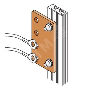 Соединитель 400А для шин (4шт) | AD1077 | ABB - фото 2